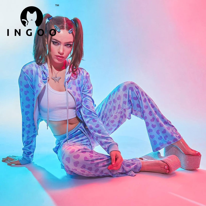 Heart Tracksuit Set